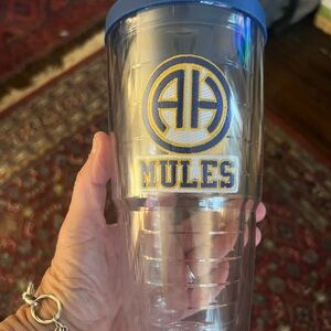Mules Insulated Tumbler with Blue Lid Tervis